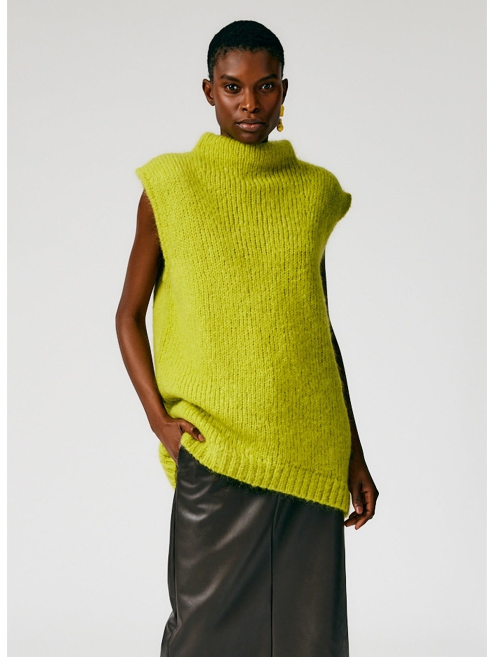 Tibi Claude mohair-blend turtleneck - Size S